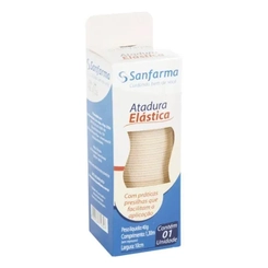 Atadura Elastica 10cmx1,30cm 1 Unidade - SANFARMA