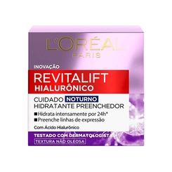 Creme Fac Revitalift Hialurônico Noturno 49g - L'ORÉAL PARIS