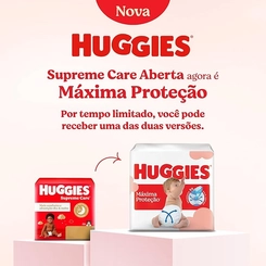 Fralda Huggies Máxima Proteção P 48 unidades