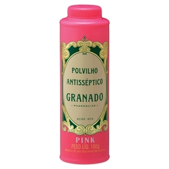 TALCO POLVILHO GRANADO PINK C/100G