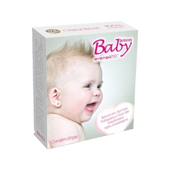 Brincos Studex Baby Cristal 2mm Dourado