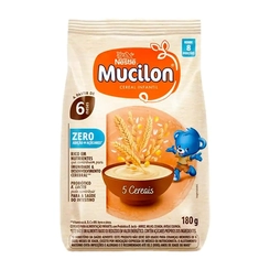 MUCILON 5CEREAIS QUINOA ZERO ACUCAR 180G