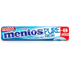Goma Mentos Stick 8 Mint 16g - PURE FRESH
