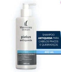 Shampoo Antiqueda Pielus Mantecorp 400Ml