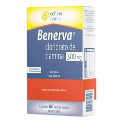 Benerva Tiamina 300mg 60 comprimidos
