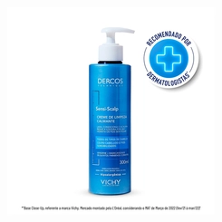 Creme De Limpeza Capilar Calmante Sensi Scalp Vichy 300Ml