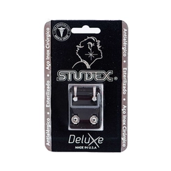 BRINCO STUDEX DELUXE ZIRCONIA M PRATEADO