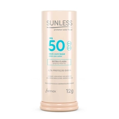 Protetor Solar Base Extra Clara Fps50 12g - SUNLESS STICK