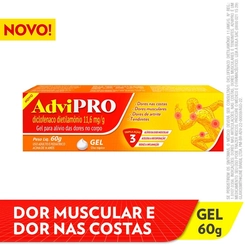 Advipro Diclofenaco Dietilamonio 11,6mg/l Gel 60g - HALEON