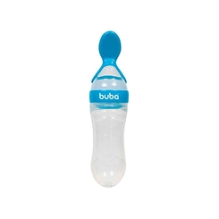 COLHER BUBA DOSADORA SILIC AZUL