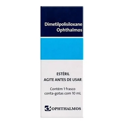 Lubrificante Oftálmico Dimetilpolisiloxane Ophthalmos 10Ml