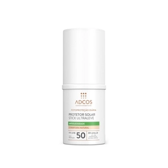 Protetor Solar Facial Adcos Stick Ultraleve Nude FPS 50 15g