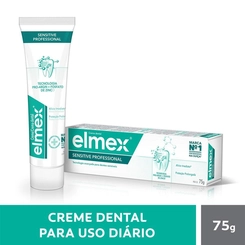Creme Dental Para Sensibilidade Elmex Sensitive 75G