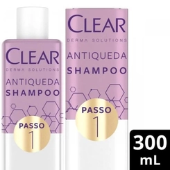 SHAMPOO ANTIQUEDA CLEAR DERMA SOLUTIONS FRASCO 300ML