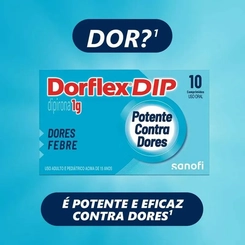 Dorflex DIP Dipirona 1g 10 comprimidos - SANOFI