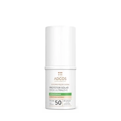 Protetor Solar Facial Adcos Stick Peach FPS50 15g