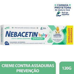 Creme Contra Assaduras Prevenção Nebacetin Baby 120G
