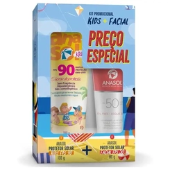 Kit Protetor Solar Anasol Kids Fps90 100G+60G