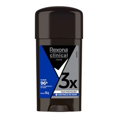 Desodorante Creme Clean Rexona Clinical 58g