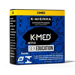 Preservativo K-Misinha K-Med Sex Edu 3Unidades