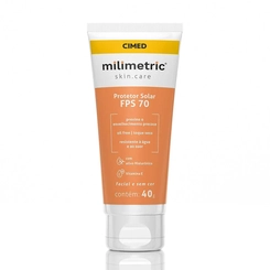 Protetor Solar Facial Milimetric Skincare FPS 70 40g