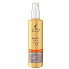 Protetor Solar Bronzeador Episol Gold FPS 30 Frasco 200ml