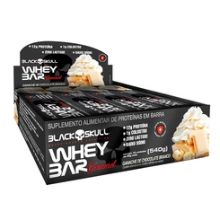 Whey Bar Gourmet Chocolate Branco Black Skull 45G