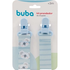Kit Prended De Chupeta Buba Coala Azul