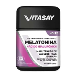 VITASAY MELATONINA+ACIDO HIALURONICO 30CAPS(HCH)