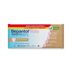 Lenço Umedecido Bepantol Baby Biodegradável Com 96Unidades