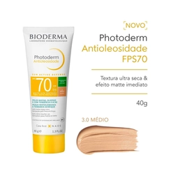PHOTODERM PROT SOL ANTIOLEOSIDADE FPS70 3.0 MEDIO 40G