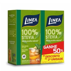 ADOCANTE LINEA STEVIA LIQUIDO 50PC 60ML 2UN