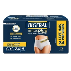ROUPA INTIMA BIG NOTURNO DERM PLUS G/XG 24UNIDADES