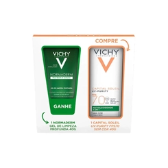 KIT VICHY PROTETOR FPS70 UV PURIFY 40G+40G GEL