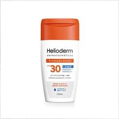 PROTETOR SOLAR HELIODERM EFEITO DOURADO FPS30 120ML