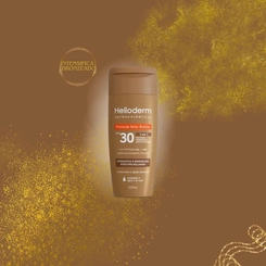 PROTETOR SOLAR HELIODERM EFEITO DOURADO FPS30 200ML