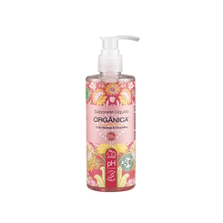 Sabonete Puro Vegetal Framboesa E Orquidea 250ml - ORGANICA