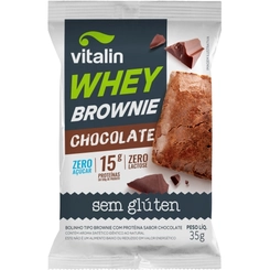BROWNIE WHEY VITALLIN CHOCOLATE 35G
