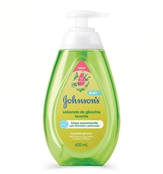 SABONETE LIQUIDO J&J BABY GLICERINA LAVANDA 400ML(JOH)