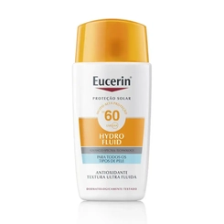 Protetor Solar Facial Sun Fluido Hydro Fps60 50ml - EUCERIN