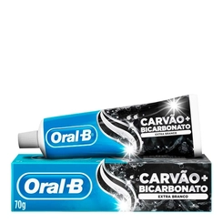 CREME DENTAL ORAL B BICARB+CARV EXT BRA 70G