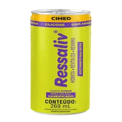 RESSALIV GAS ABACAXI HORTELA 269ML(CMD)