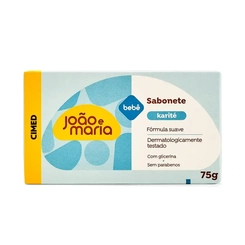 SABONETE EM BARRA CIMED JOAO E MARIA BABY KARITE 75G