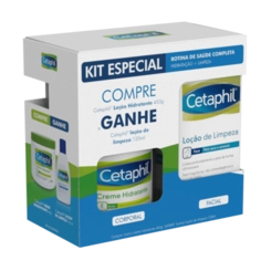 KIT CETAPHIL CREME HIDRATANTE 435G GANHE 50% NA 2 UNIDADE